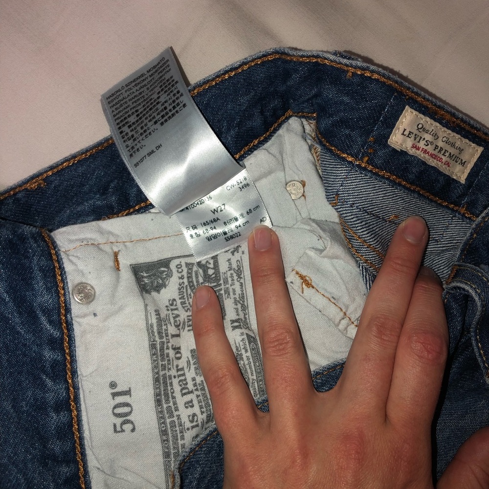 Levi’s 501 shorts